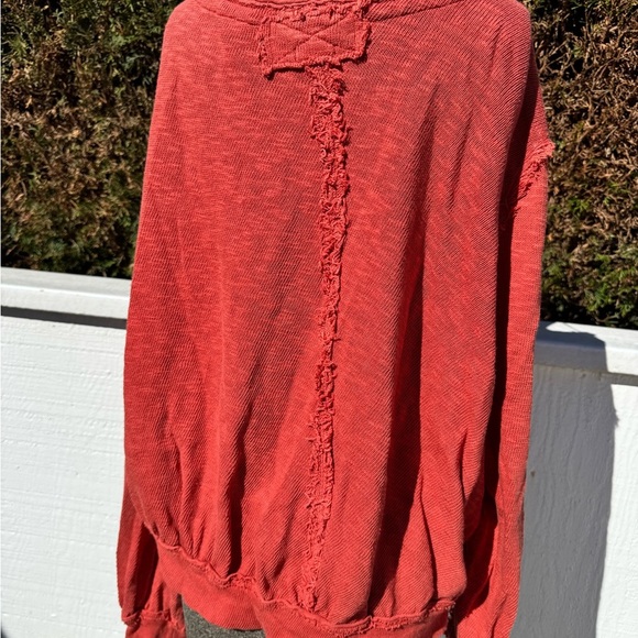 We The Free Burnt orange Button-Up Cardigan size medium - Picture 3 of 3